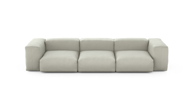 Preset three module sofa - linen - stone - 314cm x 115cm