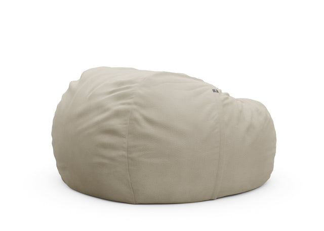 the jumbo beanbag - pique - beige - 140cm x 90cm