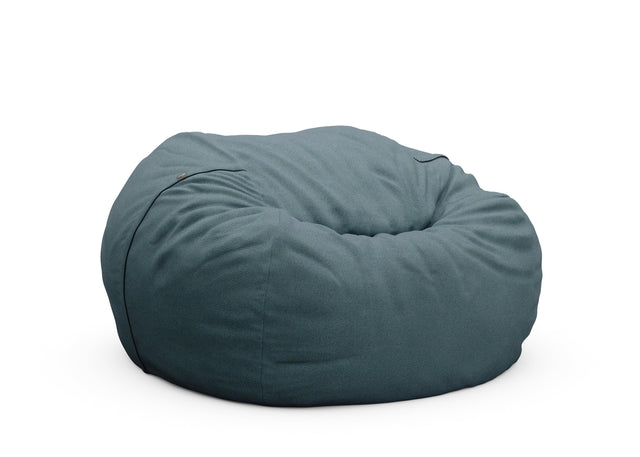 the jumbo beanbag - pique - dark blue - 140cm x 90cm