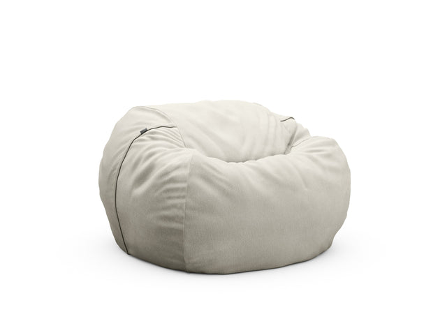 vetsak | Cover Beanbag Medium - herringbone - light grey