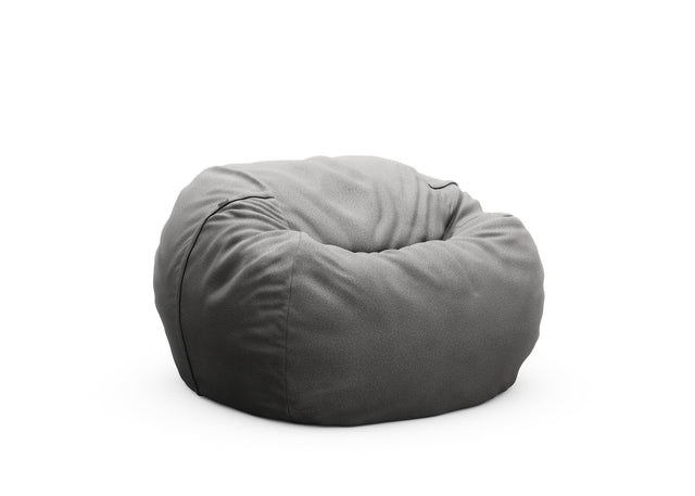 the beanbag - pique - dark grey - 110cm x 70cm