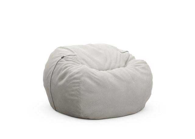 the beanbag - pique - light grey - 110cm x 70cm