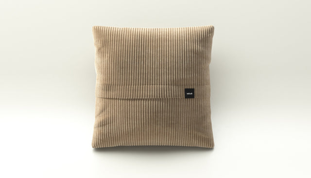 vetsak | Big Pillow - cord velour - sand