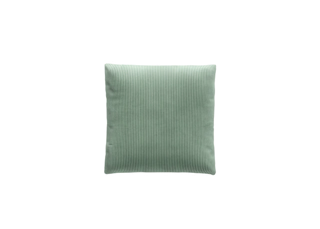 big pillow - cord velour  -  duck egg - 60cm x 60cm