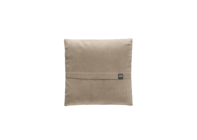 big pillow - cord velour - sand - 60cm x 60cm