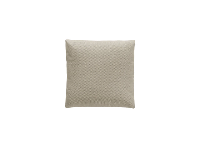 big pillow - pique  -  beige - 60cm x 60cm