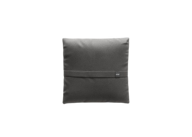 big pillow - pique  -  dark grey - 60cm x 60cm