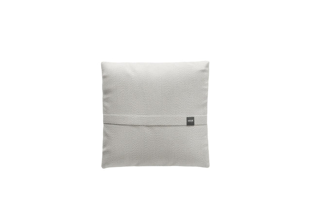 big pillow - pique  -  light grey - 60cm x 60cm