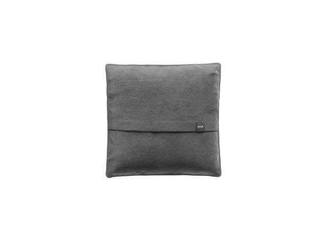 big pillow - velvet  -  dark grey - 60cm x 60cm