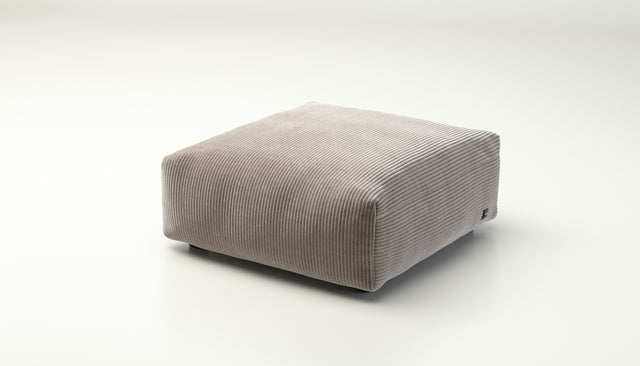 vetsak | Cover Sofa Seat Medium - cord velour - platinum