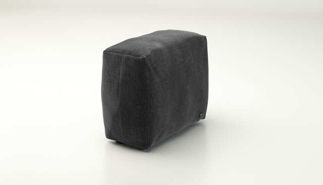 vetsak | Cover Sofa Side Small - cord velour - dark grey