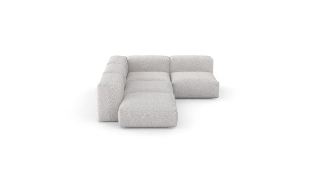 Preset four module corner sofa - loop loop - bounty - 199cm x 283cm