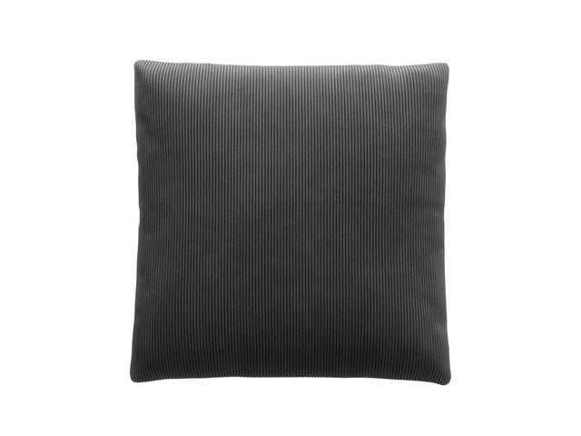 jumbo pillow - cord velour - dark grey - 100cm x 100cm