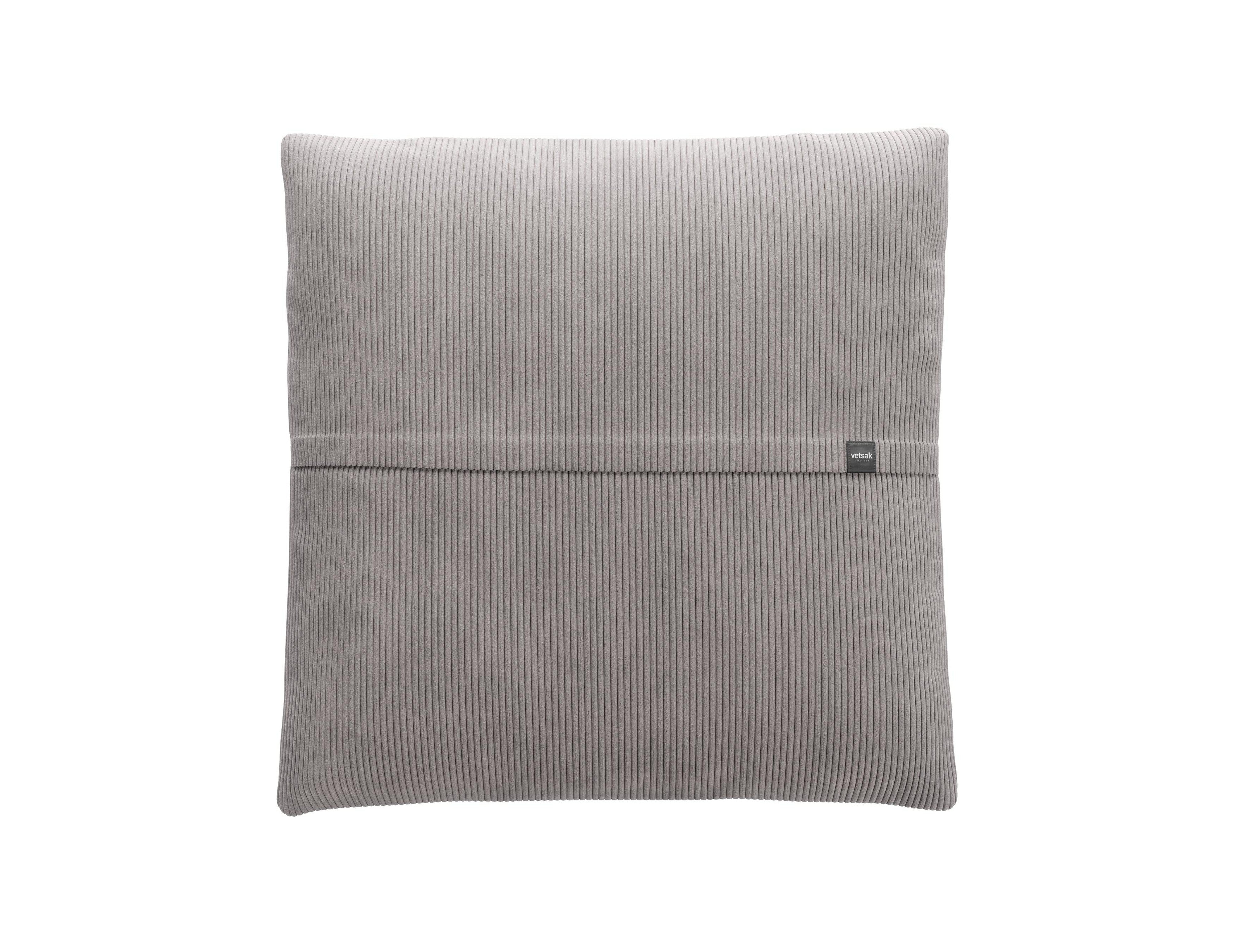 jumbo pillow - cord velour - platinum - 100cm x 100cm – vetsak®