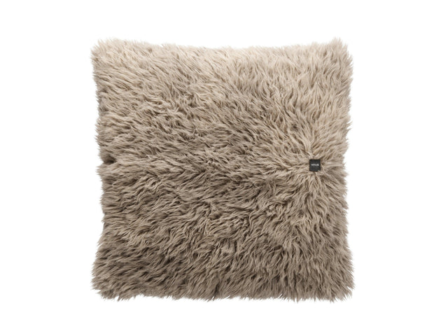 jumbo pillow - flokati - beige