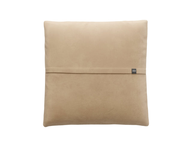 jumbo pillow - leather - beige - 100cm x 100cm