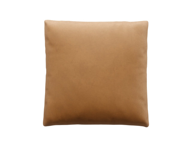 jumbo pillow - leather - brown - 100cm x 100cm