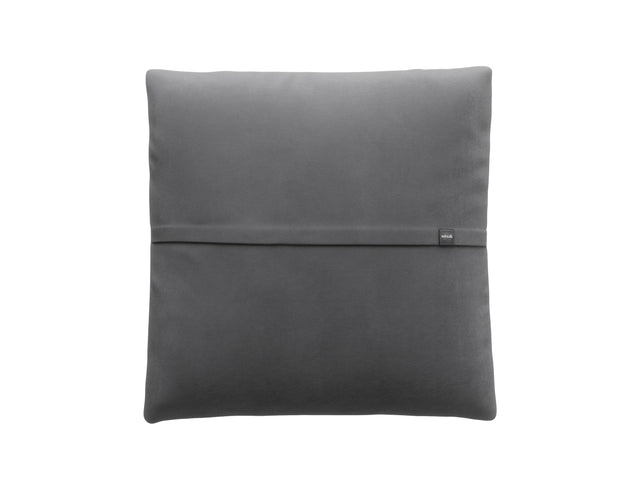 jumbo pillow - leather - dark grey - 100cm x 100cm