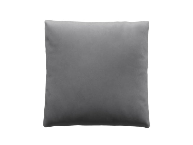 jumbo pillow - leather - dark grey - 100cm x 100cm