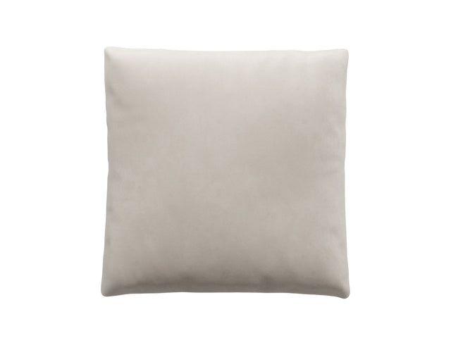 jumbo pillow - leather - light grey - 100cm x 100cm