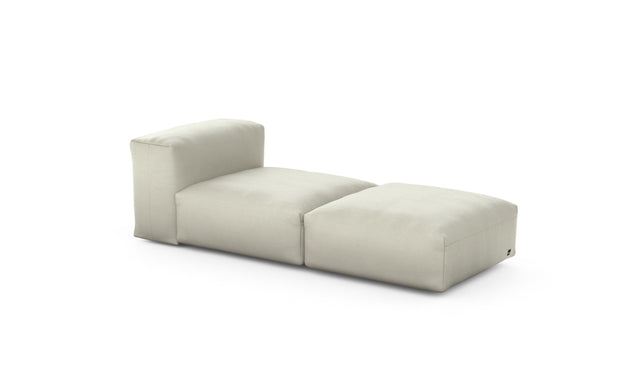 Preset lounger - pique - beige - 199cm x 84cm