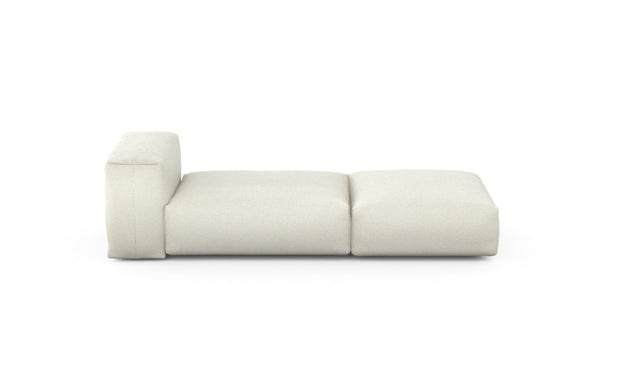 Preset lounger - linen - platinum - 220cm x 84cm