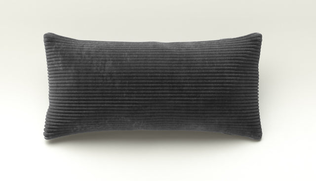 vetsak | Pillow - cord velour - dark grey