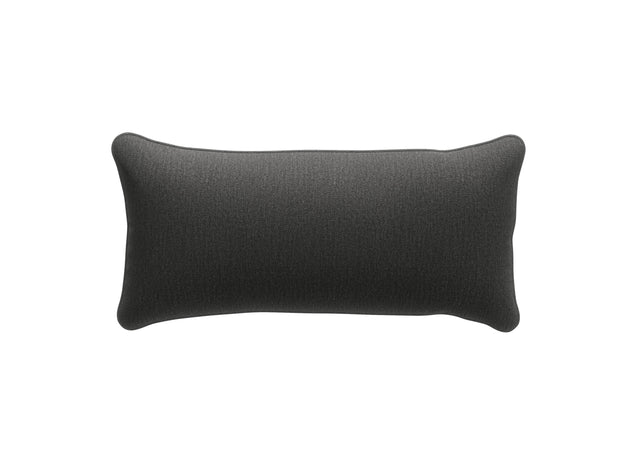 pillow - linen - anthracite - 60cm x 30cm