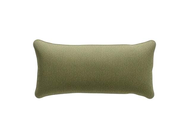 pillow - linen - olive - 60cm x 30cm