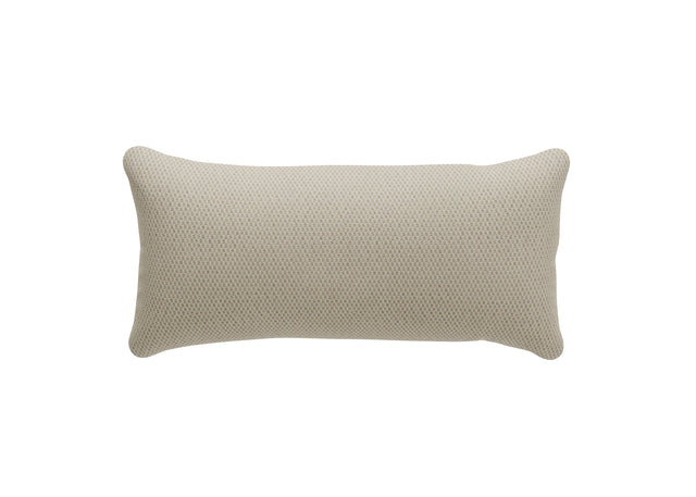 pillow - pique - beige - 60cm x 30cm