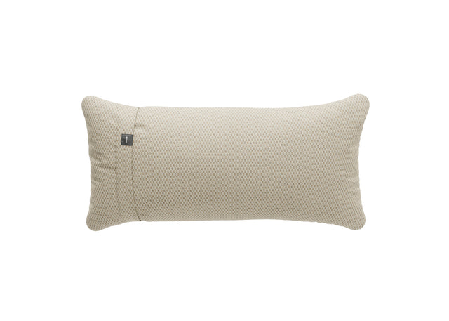 pillow - pique - creme - 60cm x 30cm