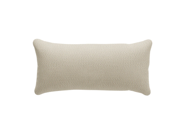 pillow - pique - creme - 60cm x 30cm