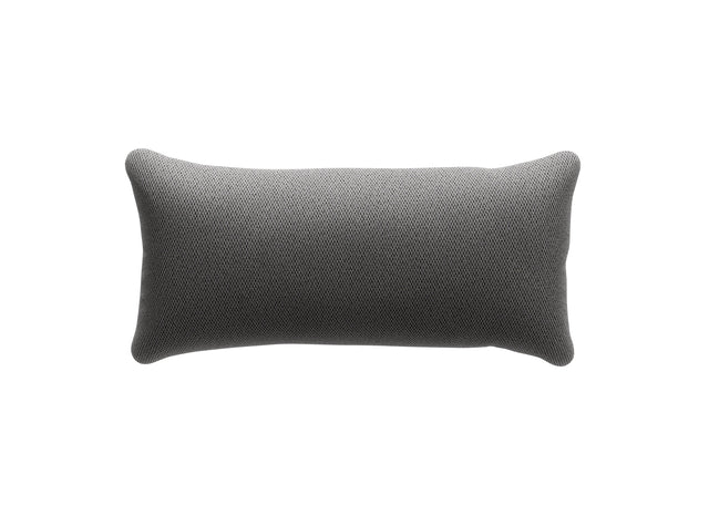 pillow - pique - dark grey - 60cm x 30cm