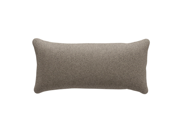 pillow - pique - stone - 60cm x 30cm