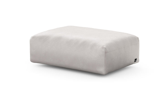 Preset sofa seat - 105 x 63 - velvet - creme