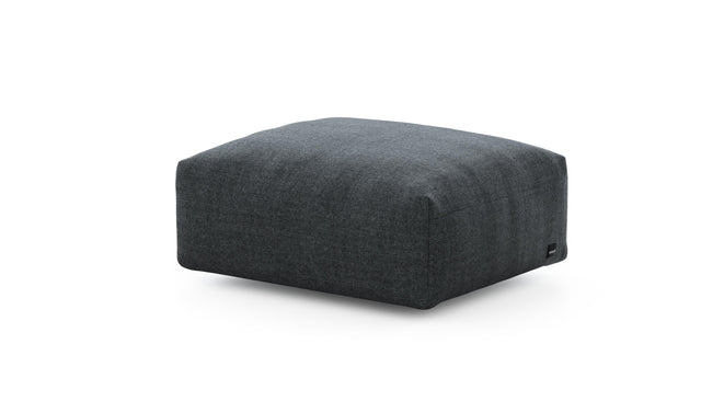 Preset sofa seat - 84 x 63 - pique - dark grey