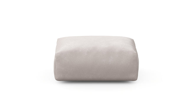 sofa seat - velvet - light grey - 84cm x 63cm