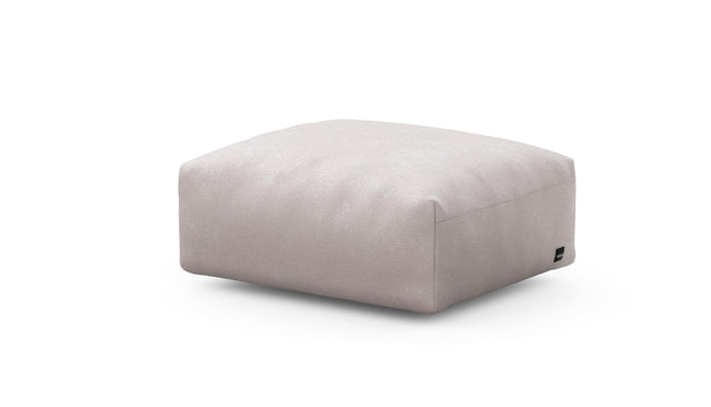 Preset sofa seat - 84 x 63 - velvet - light grey