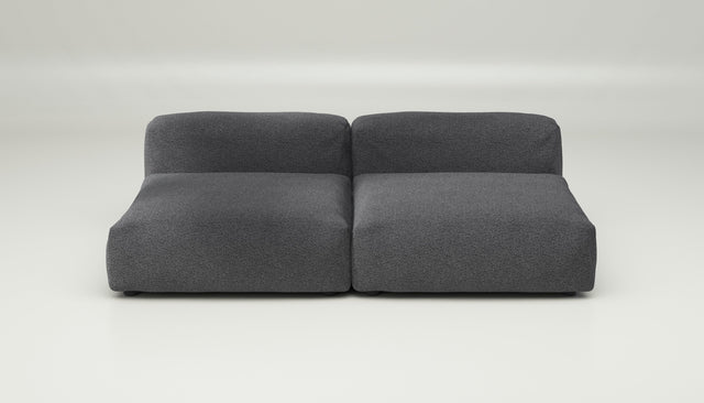 vetsak | Sofa Set 01 Large - loop loop - anthracite | Modular Sofa | 3.5 Seater