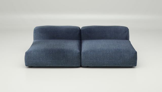 vetsak | Sofa Set 01 Large - Pique - Dark Blue | Modular Sofa | 3.5 Seater