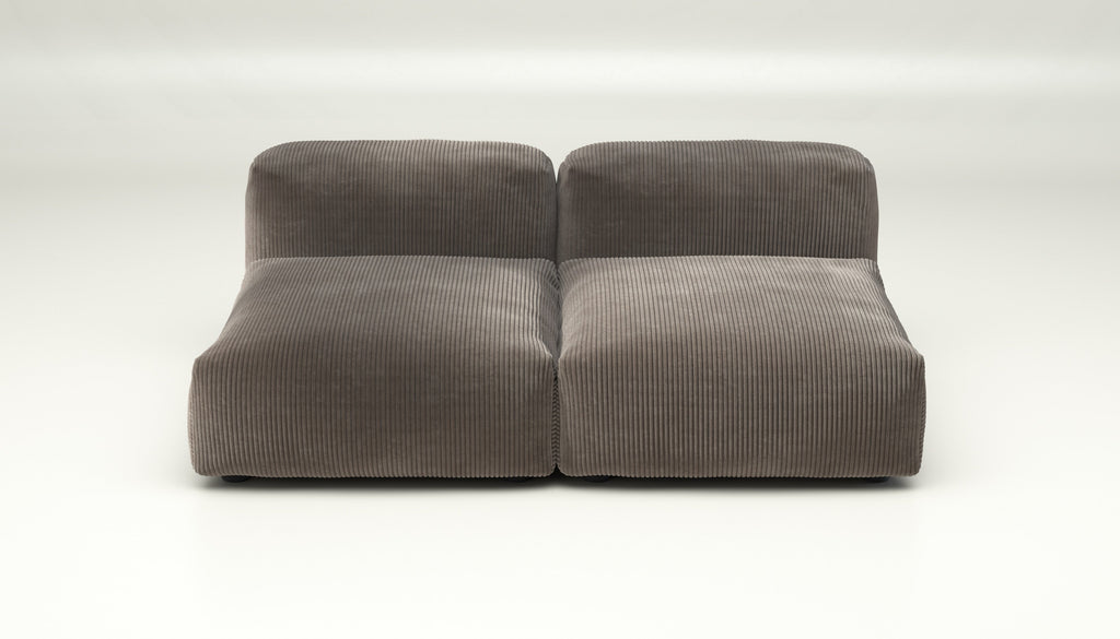vetsak | Sofa Side Large - Cord Velour - Mocha