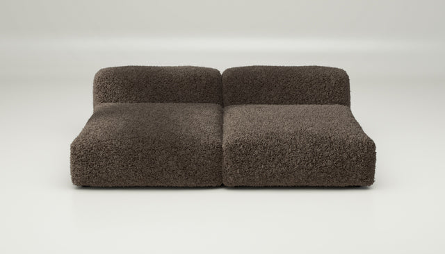 vetsak | Sofa Set 01 XLarge - doodle - cacao | Modular Sofa | 3.5 Seater