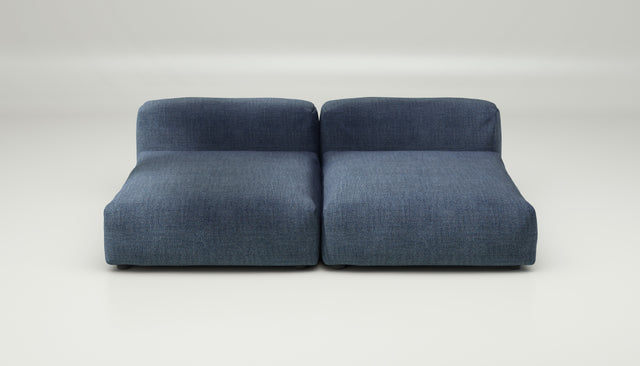 vetsak | Sofa Set 01 XLarge - Pique - Dark Blue | Modular Sofa | 3.5 Seater