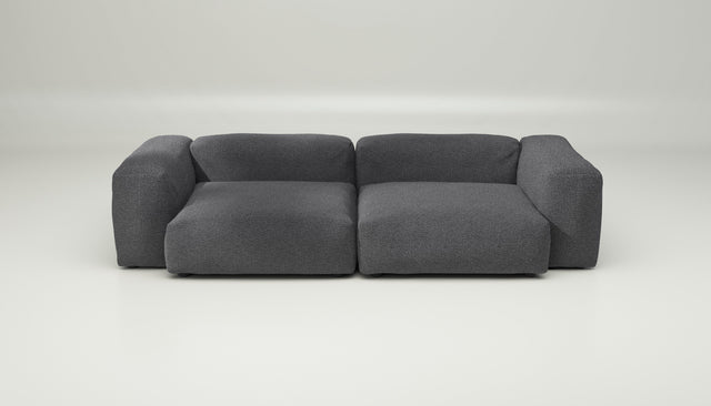 vetsak | Sofa Set 02 Large - loop loop - anthracite | Modular Sofa | 3.5 Seater | Big Sofa