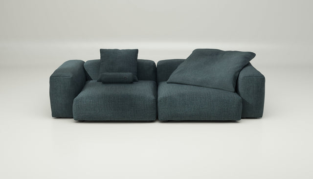 vetsak | Sofa Set 02 Large - pique - cedar | Modular Sofa | 3.5 Seater | Big Sofa