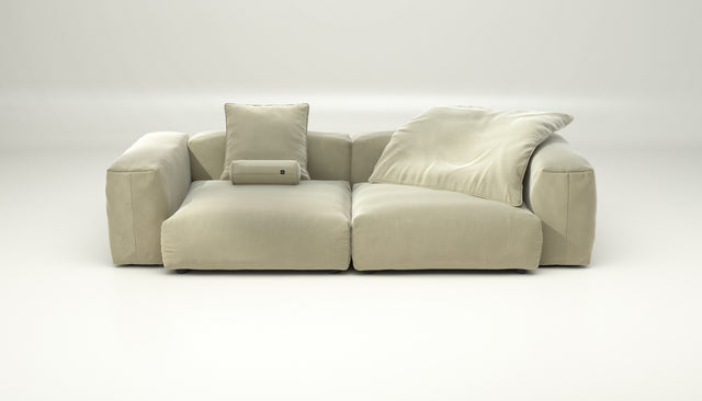 vetsak | Sofa Set 02 Large - suave - clay | Modular Sofa | 3.5 Seater | Big Sofa
