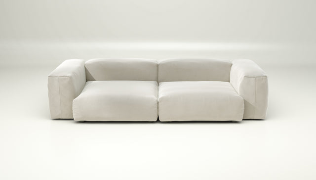 vetsak | Sofa Set 02 Large - suave - pearl | Modular Sofa | 3.5 Seater | Big Sofa