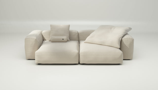 vetsak | Sofa Set 02 XLarge - pique - beige | Modular Sofa | 3.5 Seater | Big Sofa