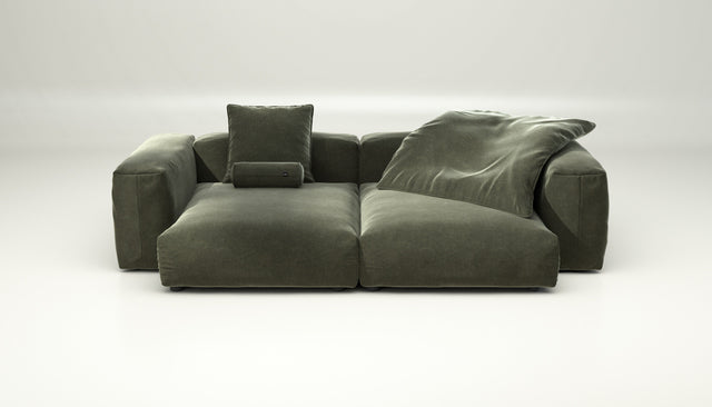 vetsak | Sofa Set 02 XLarge - suave - pine | Modular Sofa | 3.5 Seater | Big Sofa