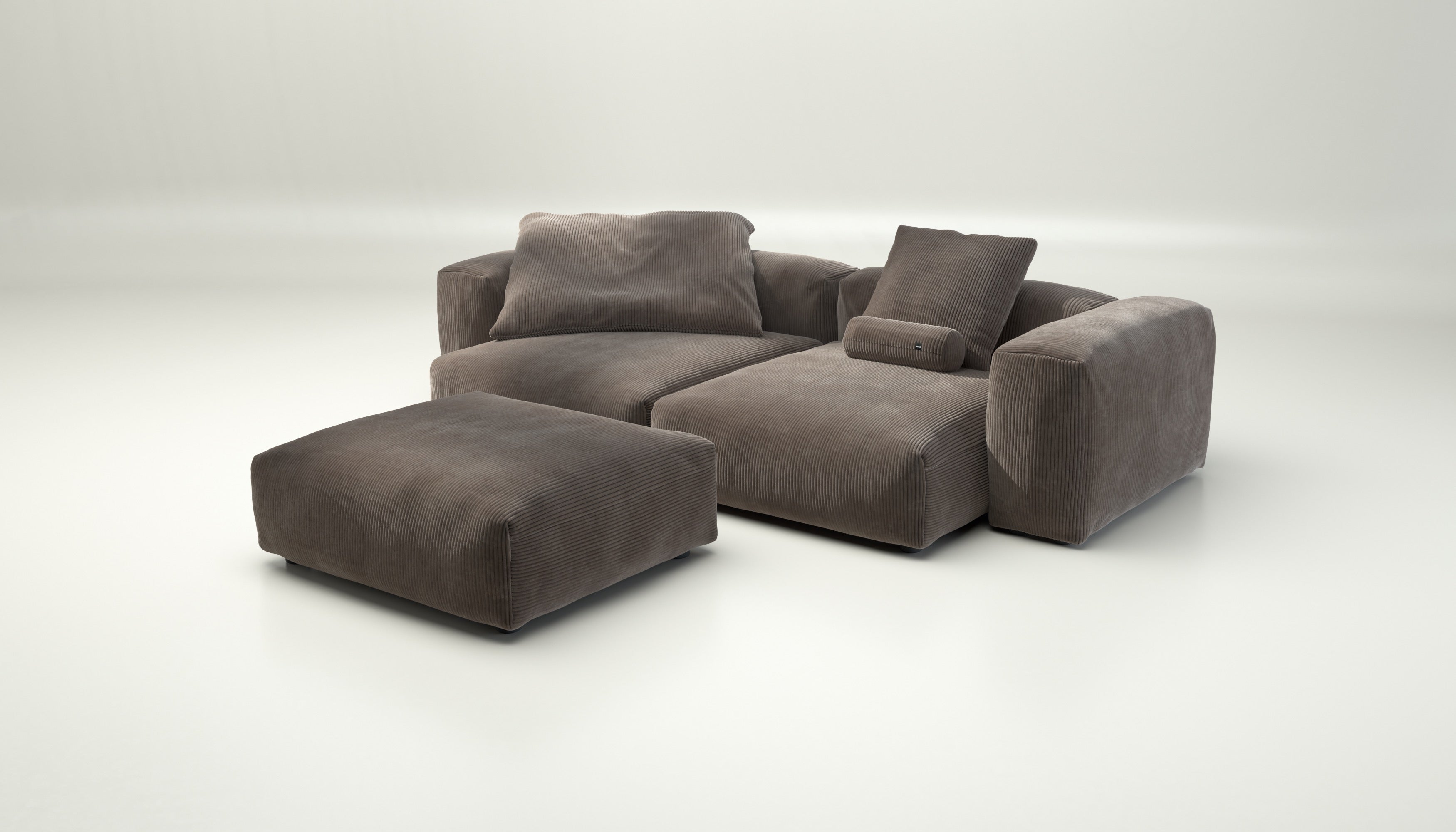 ♡chikotaro♡ vetsak M cord velours★ vetsak | Sofa Seat Medium - cord velour - dark grey – vetsak®